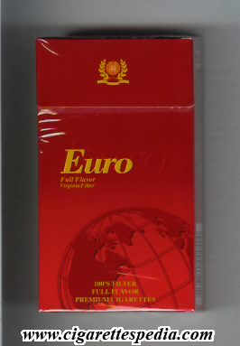 euro full flavor virginia filter l 20 h greece usa