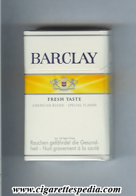 barclay blue barclay fresh taste american blend special flavor ks 20 h switzerland usa