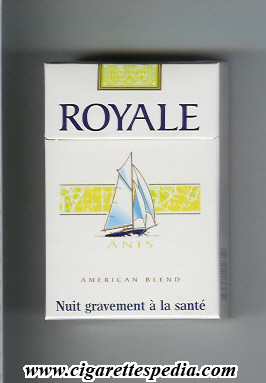 royale french version royale in the top with map american blend anis ks 20 h france