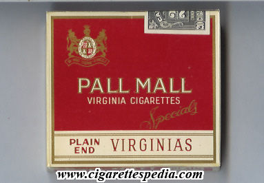 pall mall american version virginias plain end specials s 20 b old design canada