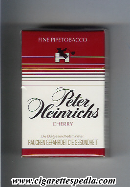 peter heinrichs fine pipetobacco cherry ks 20 h belgium germany