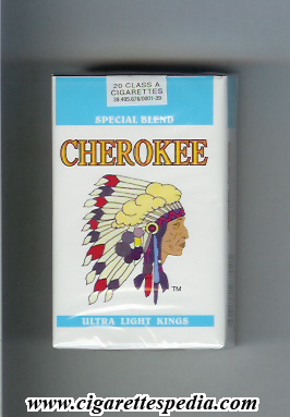 cherokee american version ultra light special blend ks 20 s usa