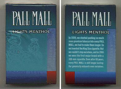 Pall Mall Lights (Menthol) KS-20-H - U.S.A..jpg