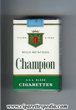 Champion (chinese version) (Mild USA Blend) KS-20-S - Hong Kong (China) - Cigarettes Pedia