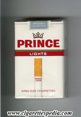 prince with cigarette lights ks 20 s sweden