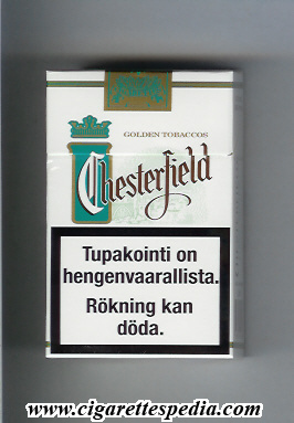 chesterfield golden tobaccos ks 18 h classic menthol switzerland finland