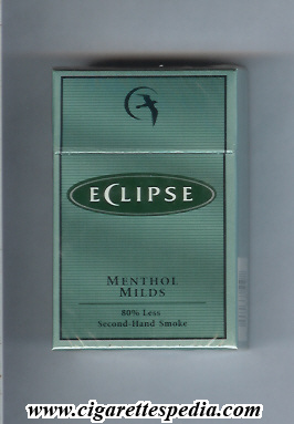 eclipse design 1 with bird menthol milds ks 20 h usa