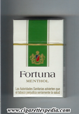 fortuna spanish version menthol ks 20 h spain