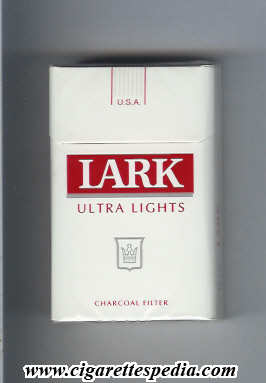 lark charcoal filter ultra lights ks 20 h white red japan usa