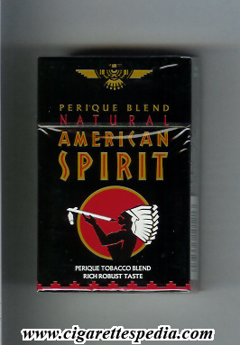 natural american spirit perique blend rich robust taste ks 20 h black usa