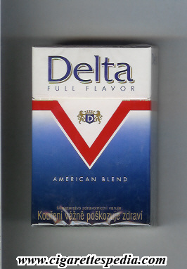 delta slovakian version full flavor american blend ks 20 h slovakia