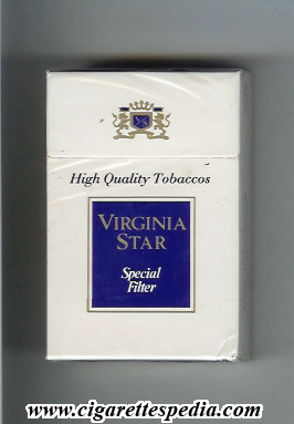virginia star special filter ks 20 h white blue greece