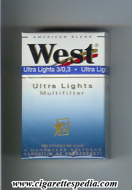 west r multifilter ultra lights american blend ks 20 h hungary