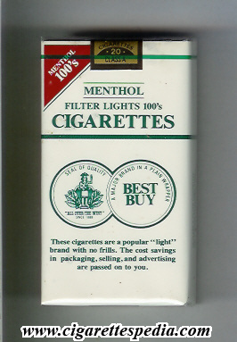 best buy cigarettes menthol lights l 20 s usa