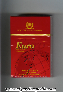 euro full flavor virginia filter ks 20 h paraguay usa
