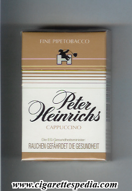 peter heinrichs fine pipetobacco cappuccino ks 20 h belgium germany