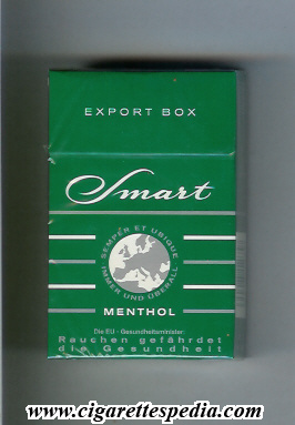 smart austrian version design 1 horizontal name export menthol ks 20 h green austria
