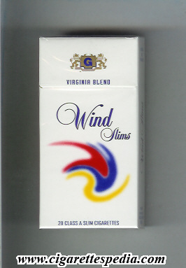 wind slim virginia blend ks 10 h england