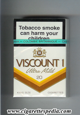 viscount 1 viscount on white with v line ultra mild ks 20 h canada