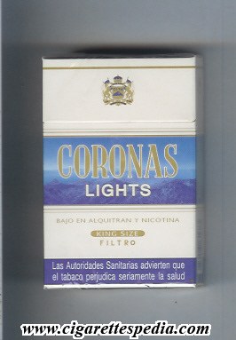 coronas lights ks 20 h white blue spain