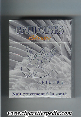 gauloises blondes collection design liberte toujours perroquet filtre ks 25 h grey france