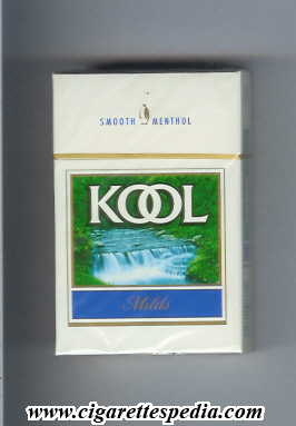 Kool (design 3) (with waterfall) (Milds Menthol) KS-20-H - USA
