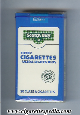 scotch buy safeway filter cigaretess ultra lights l 20 s usa