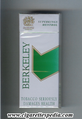 berkeley english version vertical name menthol l 10 h grey green england