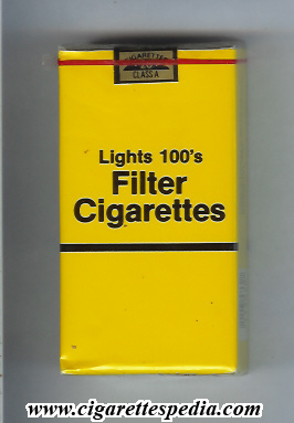 filter cigarettes yellow design lights l 20 s usa