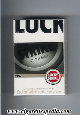 lucky strike collection design limited edition 1916 lights ks 20 h czechia usa