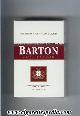 barton full flavor premium american blend ks 20 h usa