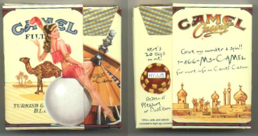 Camel Filters (Casino Showgirl Issue - Cami) side slide KS-20-H U.S.jpg