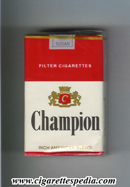 Champion (brazilian version) (horizontal name) (Rich American Blend)  KS-20-S - Brazil