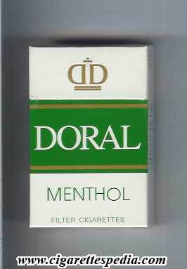 doral with big crown menthol ks 20 h usa