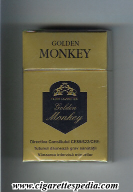 Golden Monkey KS-20-H (gold and black) - Roumania and China