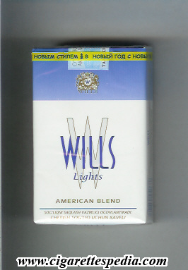 wills w lights american blend ks 20 s england uzbekistan