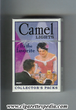 camel collection version collector s packs 1927 lights it s the favorite ks 20 h usa