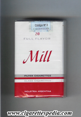 mill argentine version full flavor ks 20 s argentina