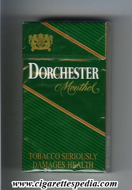 dorchester with diagonal lines menthol l 20 h green england