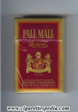 pall mall american version filter de luxe ks 20 h germany usa