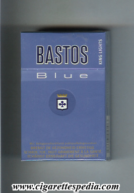 bastos blue king lights ks 20 h belgium