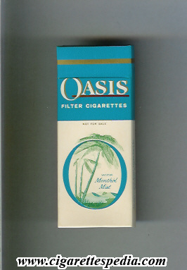 oasis with menthol mist ks 4 h usa