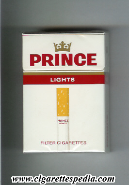 prince with cigarette lights ks 20 h sweden