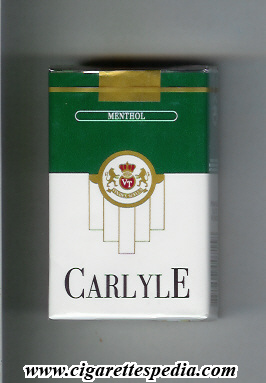 carlyle paraguayan version menthol ks 20 s usa paraguay
