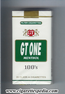 gt one menthol l 20 s colombia usa