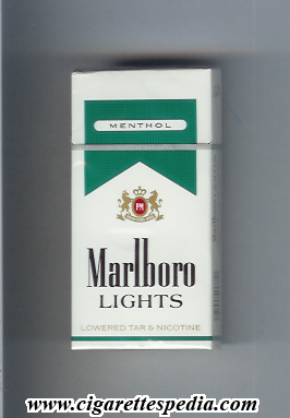marlboro lights menthol ks 10 h guatemala usa