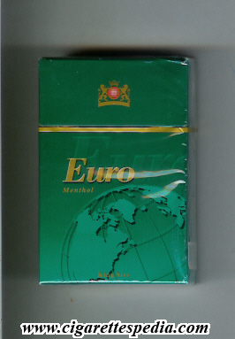 euro menthol king size ks 20 h paraguay