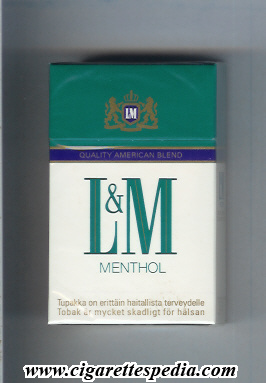 l m quality american blend menthol ks 20 h usa