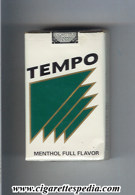 tempo american version new design menthol full flavor ks 20 s usa