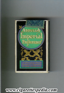 abdulla imperial preferense s 10 h black green